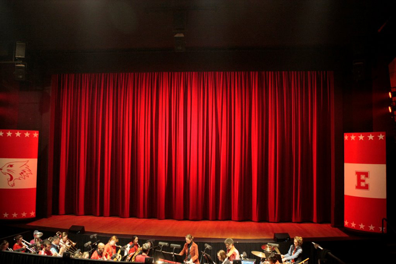 Velvet Stage Curtain